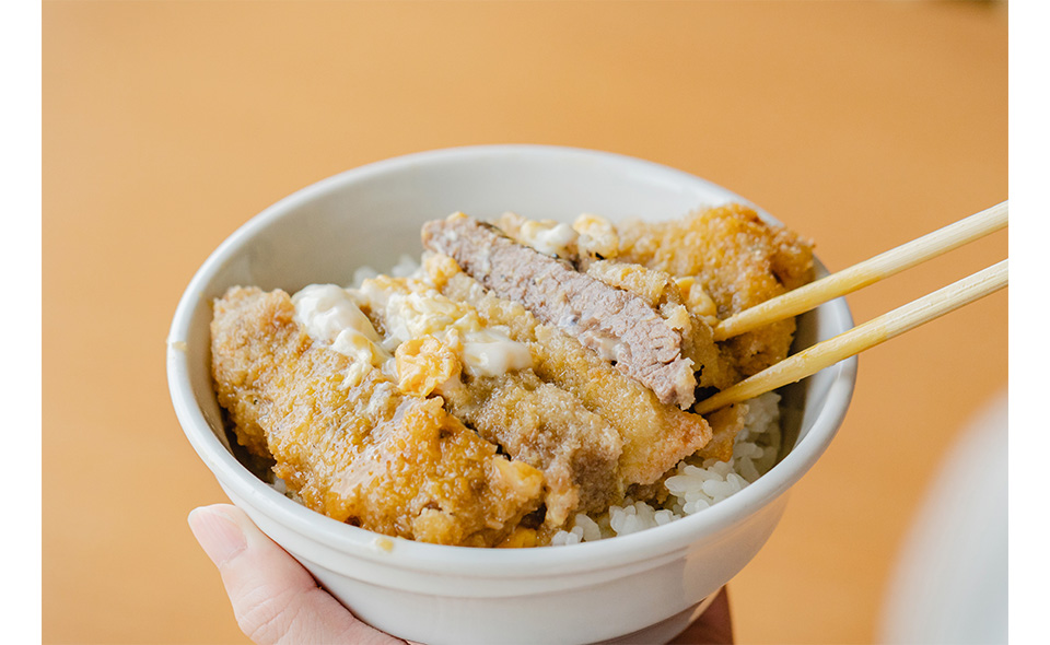 赤カツの卵とじの美味しいお召し上がり方2