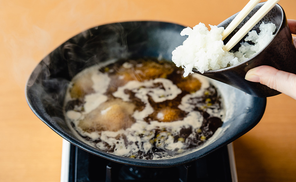 おろしと実山椒のすきしゃぶの美味しいお召し上がり方2