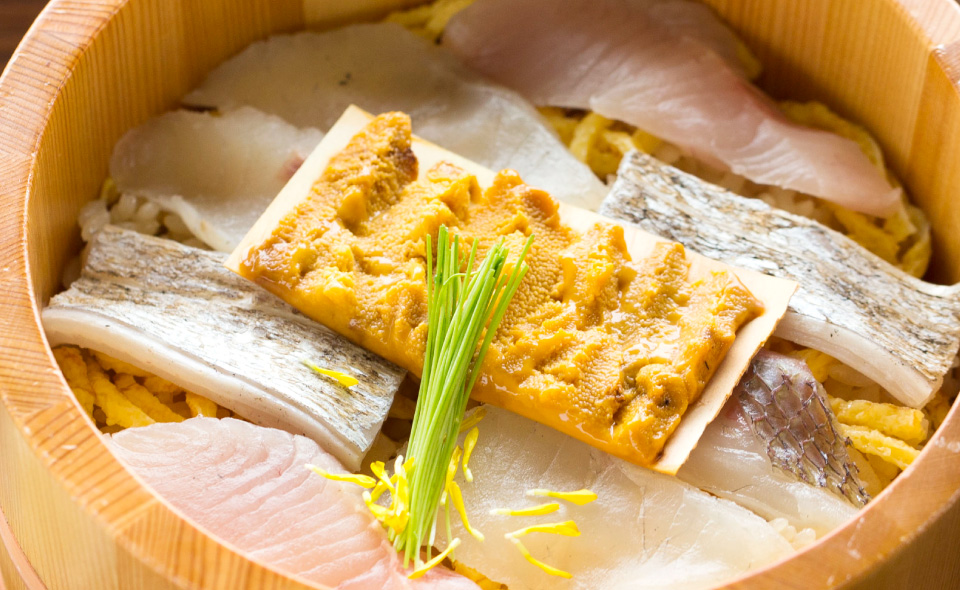 淡路島絶品生うにの海鮮ひつまぶしの美味しいお召し上がり方1