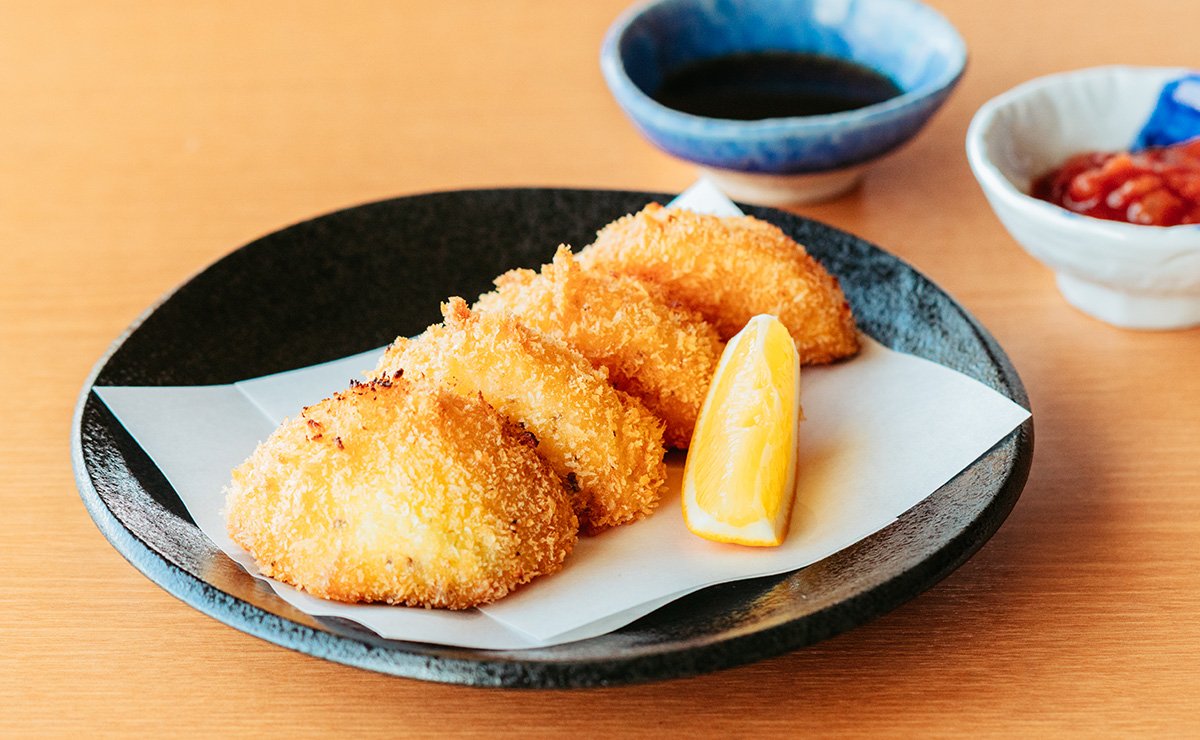 新玉ねぎの厚切り焼カツ
