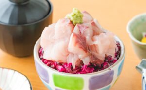 生サワラ花咲椀