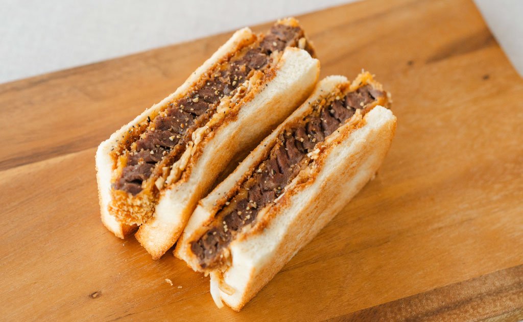 淡路牛のビーフかつサンド