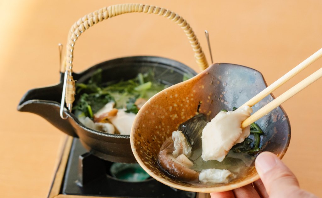 3年とらふぐ茶びん蒸し