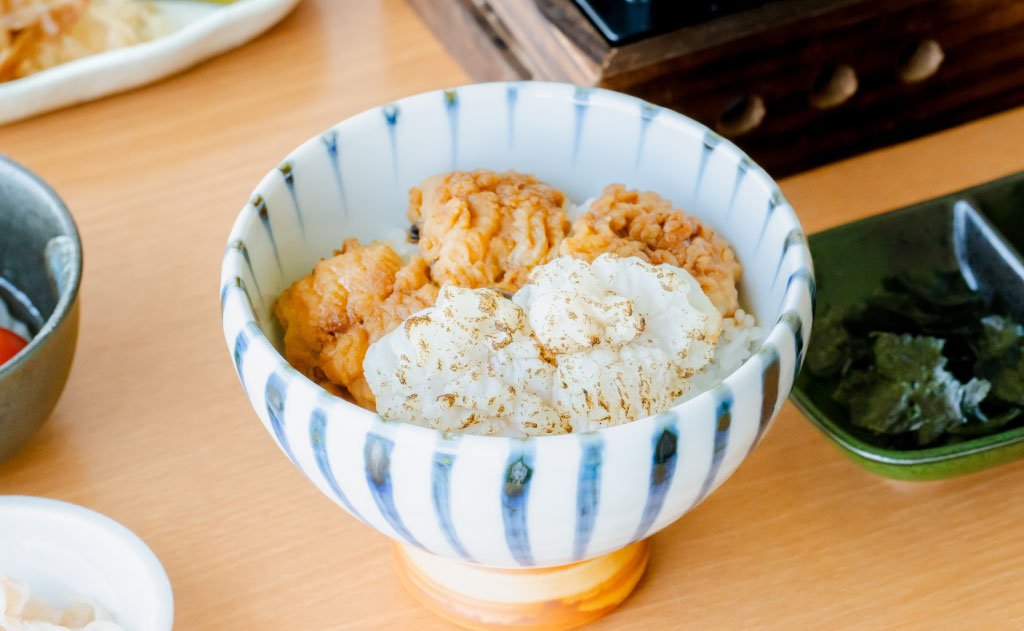 淡路島鱧の照り茶飯